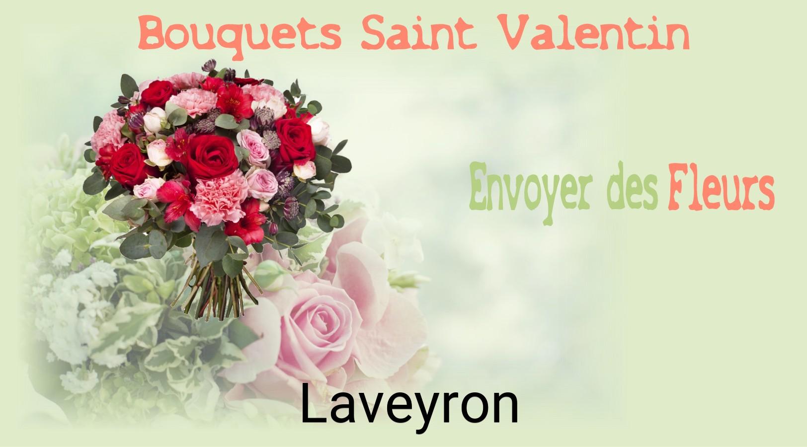 Roses de Saint-Valentin livrées à Laveyron